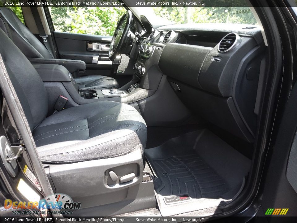 2016 Land Rover LR4 HSE Santorini Black Metallic / Ebony/Ebony Photo #14