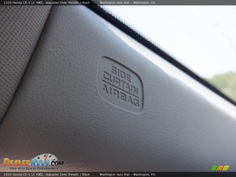 2009 Honda CR-V LX 4WD Alabaster Silver Metallic / Black Photo #19