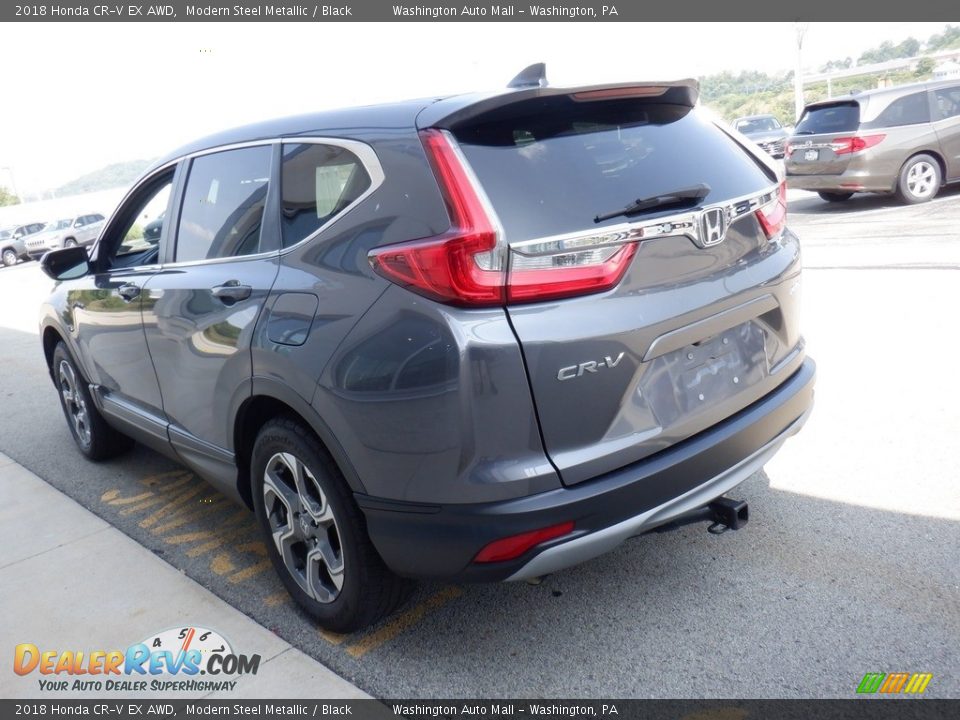 2018 Honda CR-V EX AWD Modern Steel Metallic / Black Photo #7