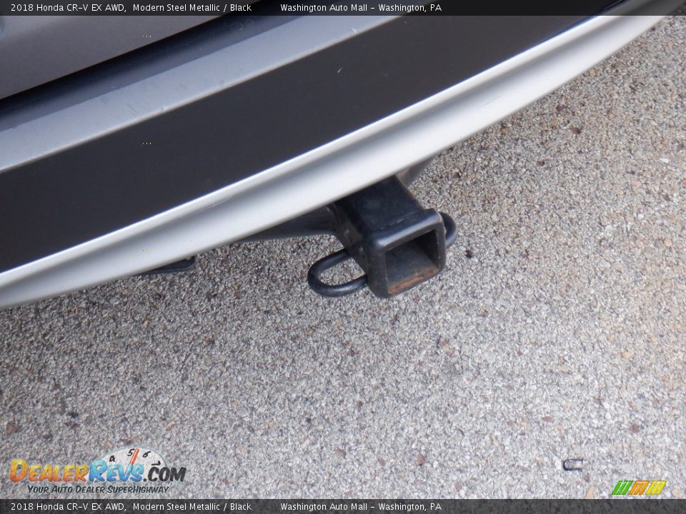 2018 Honda CR-V EX AWD Modern Steel Metallic / Black Photo #8