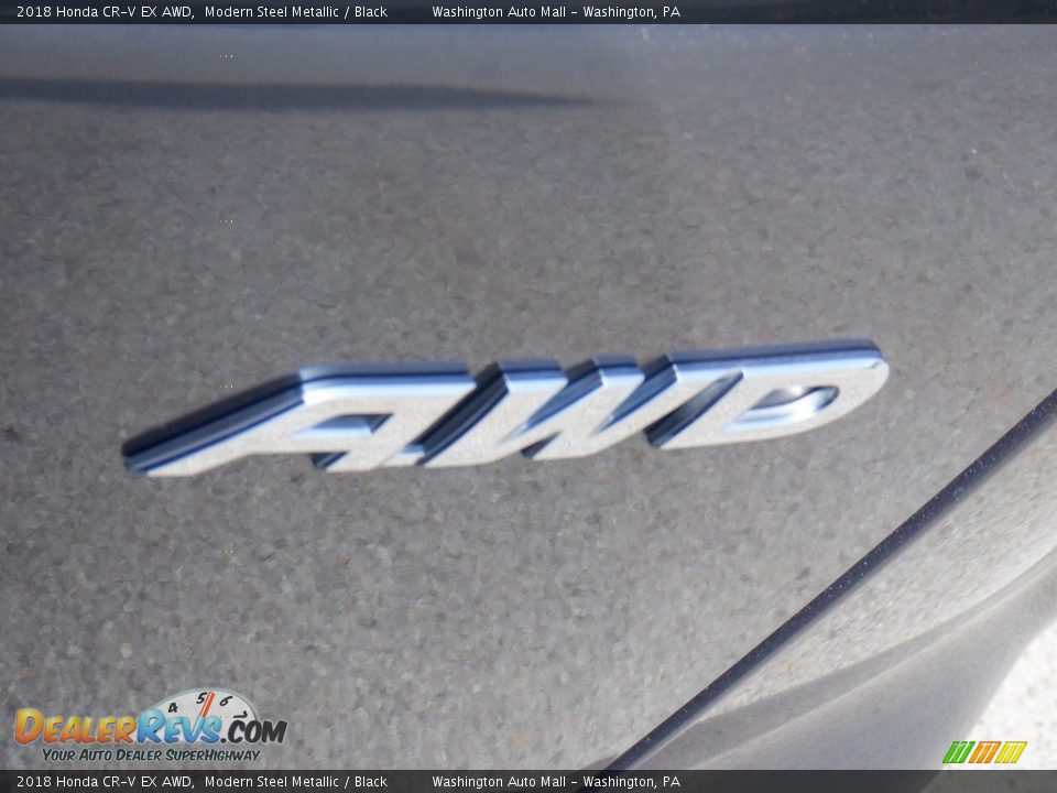2018 Honda CR-V EX AWD Modern Steel Metallic / Black Photo #11