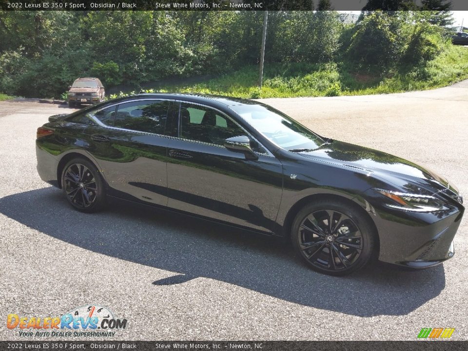 2022 Lexus ES 350 F Sport Obsidian / Black Photo #5