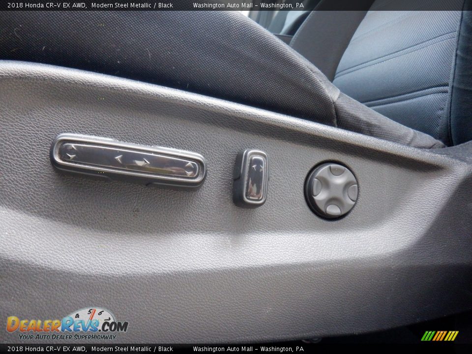 2018 Honda CR-V EX AWD Modern Steel Metallic / Black Photo #17