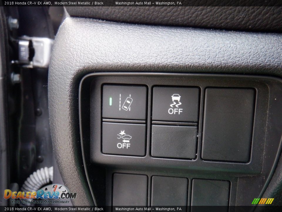 2018 Honda CR-V EX AWD Modern Steel Metallic / Black Photo #18