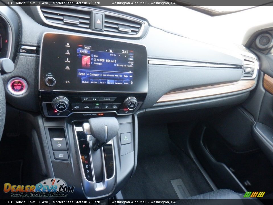 2018 Honda CR-V EX AWD Modern Steel Metallic / Black Photo #22