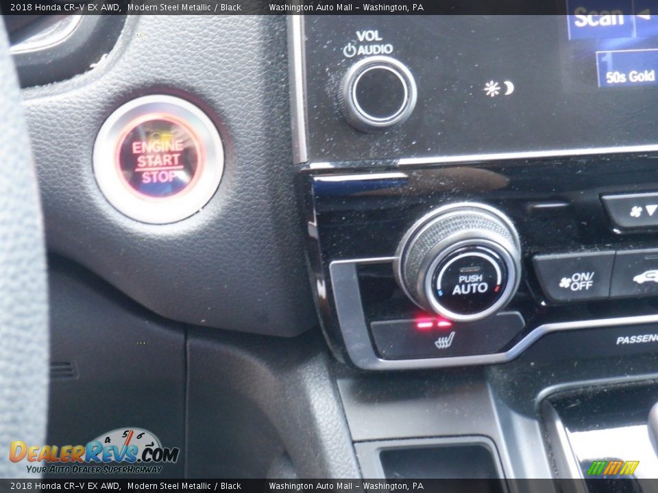 2018 Honda CR-V EX AWD Modern Steel Metallic / Black Photo #23