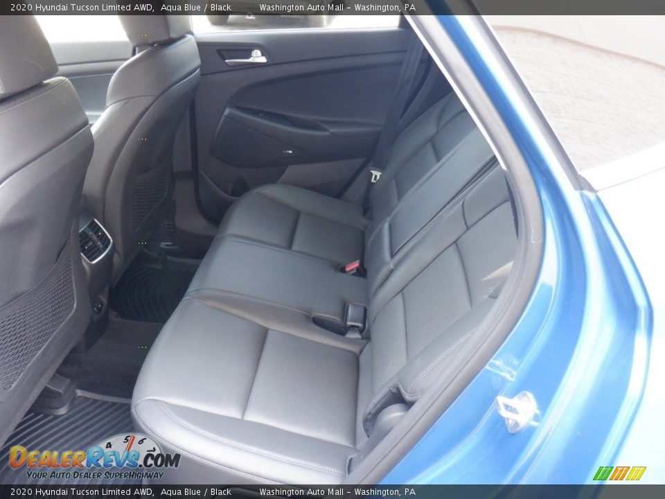 2020 Hyundai Tucson Limited AWD Aqua Blue / Black Photo #30
