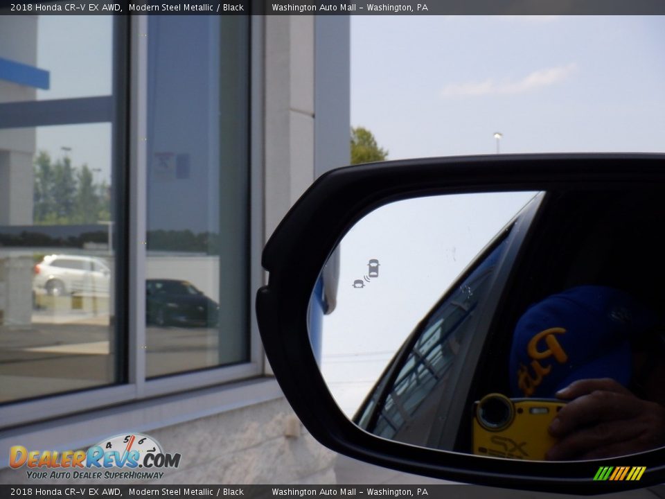 2018 Honda CR-V EX AWD Modern Steel Metallic / Black Photo #26