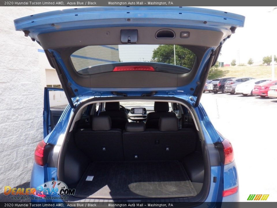 2020 Hyundai Tucson Limited AWD Aqua Blue / Black Photo #33