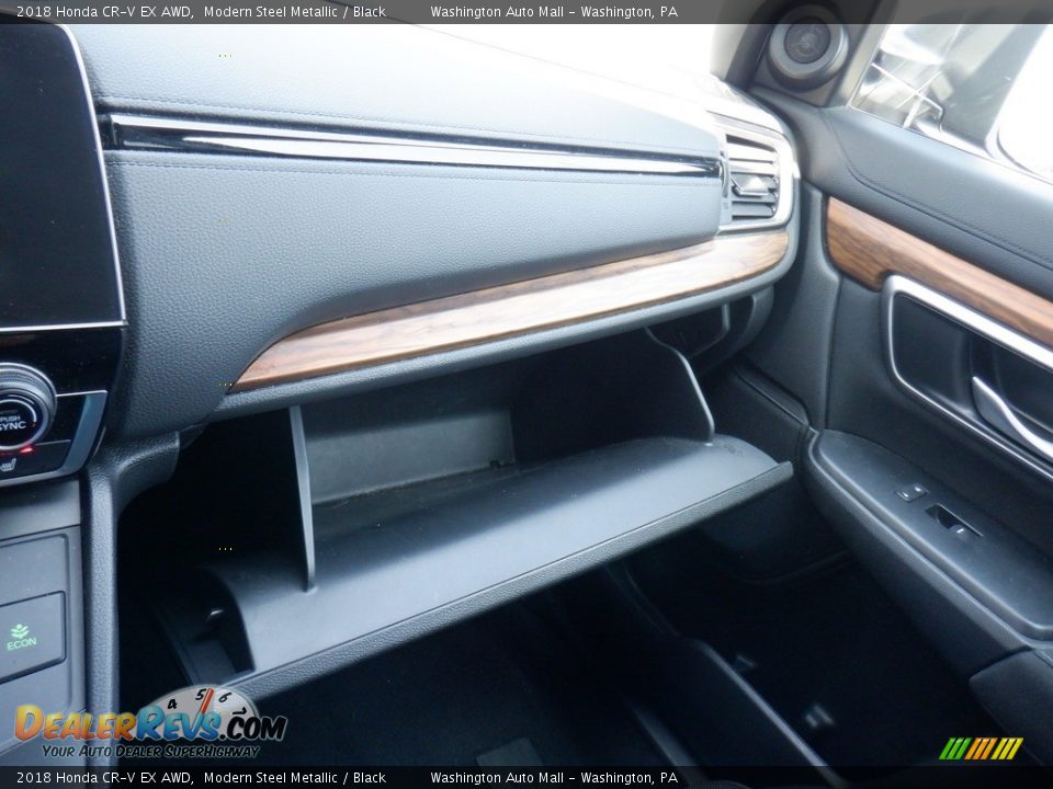 2018 Honda CR-V EX AWD Modern Steel Metallic / Black Photo #27