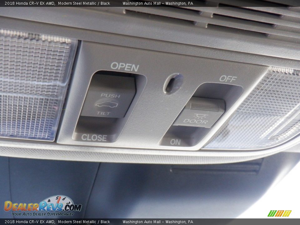 2018 Honda CR-V EX AWD Modern Steel Metallic / Black Photo #29
