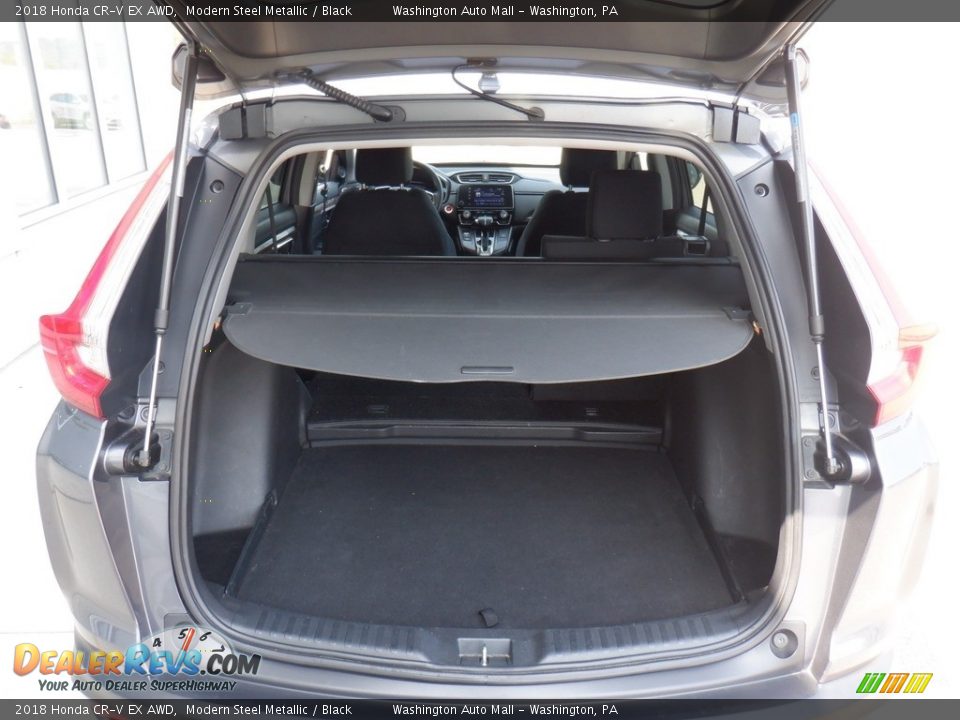 2018 Honda CR-V EX AWD Modern Steel Metallic / Black Photo #31