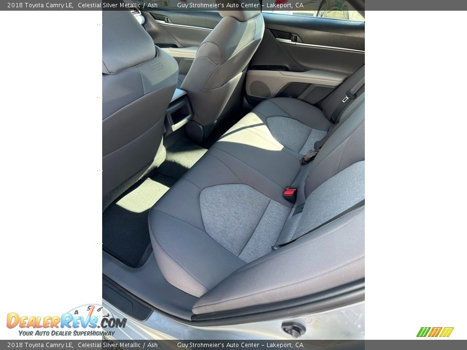 2018 Toyota Camry LE Celestial Silver Metallic / Ash Photo #13