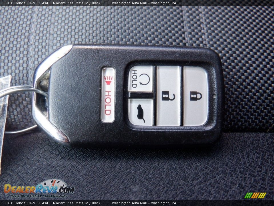 2018 Honda CR-V EX AWD Modern Steel Metallic / Black Photo #32