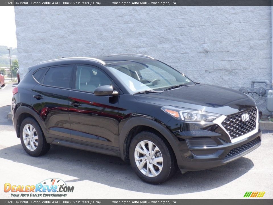 2020 Hyundai Tucson Value AWD Black Noir Pearl / Gray Photo #1