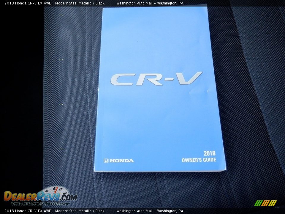 2018 Honda CR-V EX AWD Modern Steel Metallic / Black Photo #33