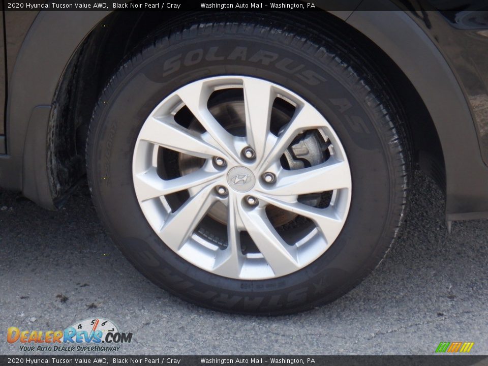 2020 Hyundai Tucson Value AWD Black Noir Pearl / Gray Photo #2