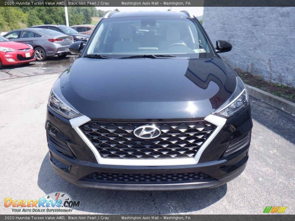 2020 Hyundai Tucson Value AWD Black Noir Pearl / Gray Photo #3