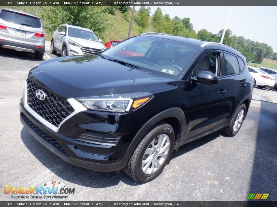 2020 Hyundai Tucson Value AWD Black Noir Pearl / Gray Photo #4