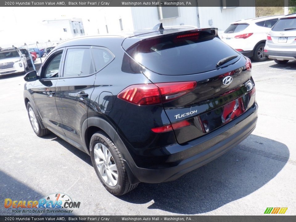 2020 Hyundai Tucson Value AWD Black Noir Pearl / Gray Photo #6