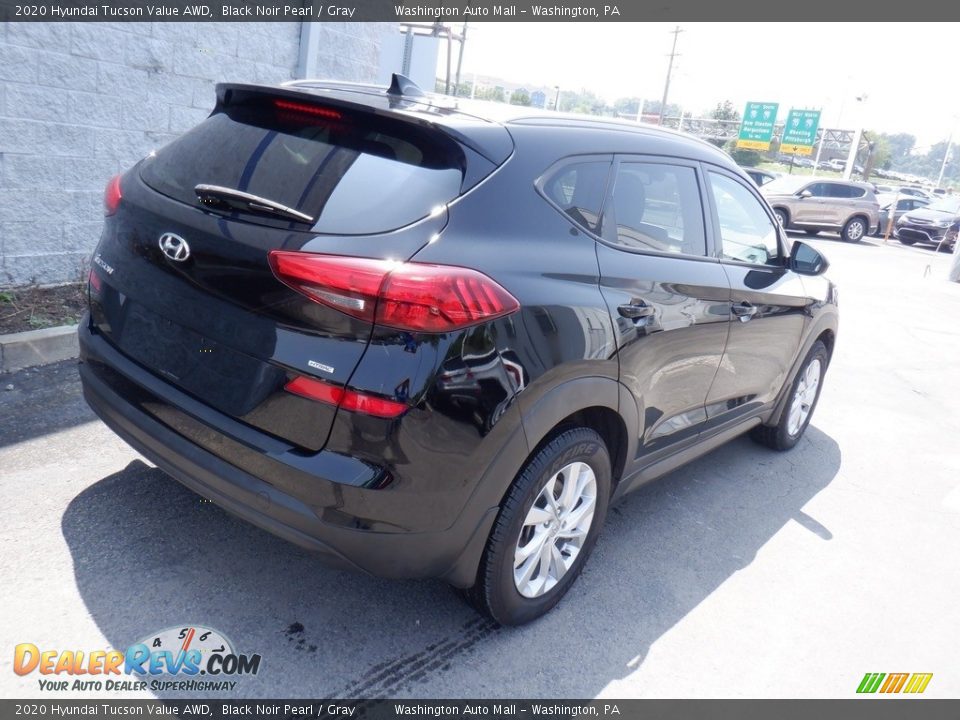 2020 Hyundai Tucson Value AWD Black Noir Pearl / Gray Photo #8