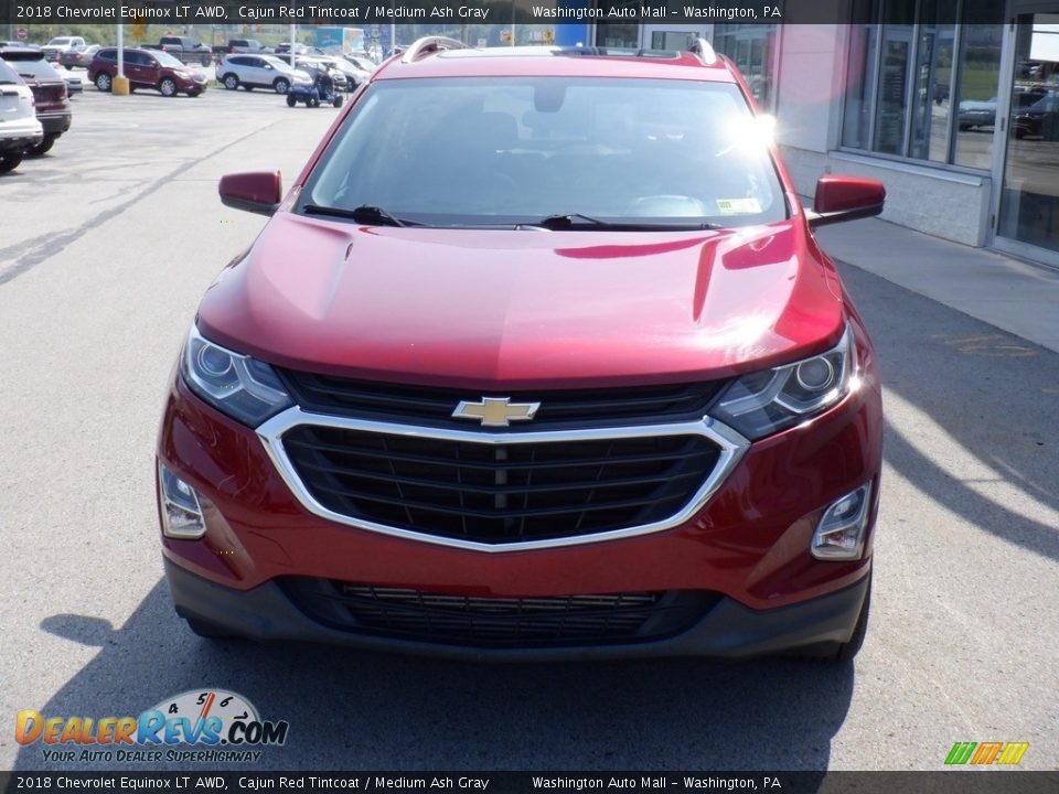 2018 Chevrolet Equinox LT AWD Cajun Red Tintcoat / Medium Ash Gray Photo #5