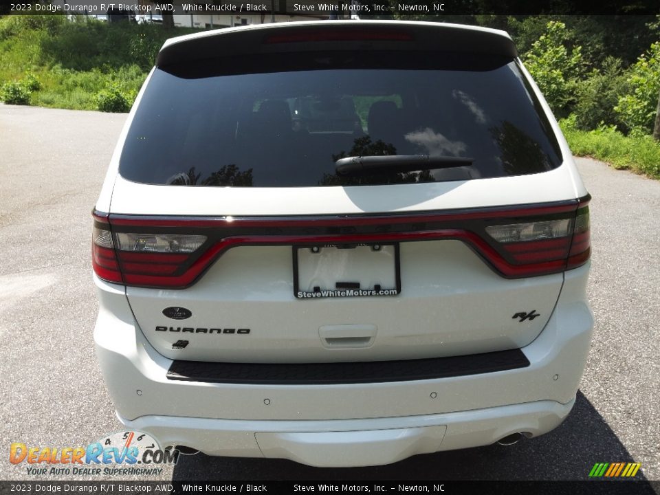 2023 Dodge Durango R/T Blacktop AWD White Knuckle / Black Photo #7