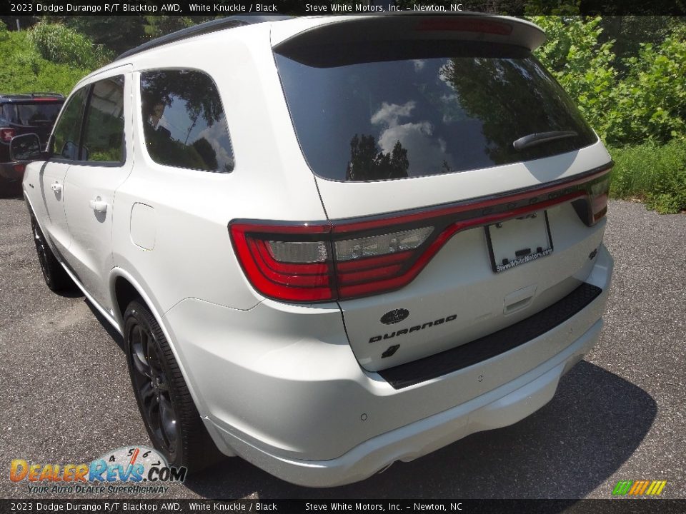 2023 Dodge Durango R/T Blacktop AWD White Knuckle / Black Photo #8