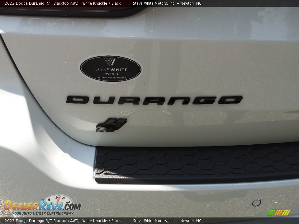 2023 Dodge Durango R/T Blacktop AWD White Knuckle / Black Photo #9