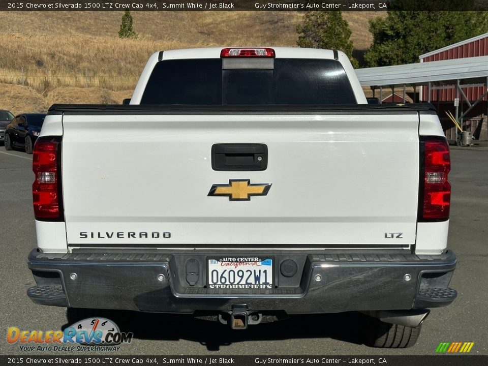 Summit White 2015 Chevrolet Silverado 1500 LTZ Crew Cab 4x4 Photo #5