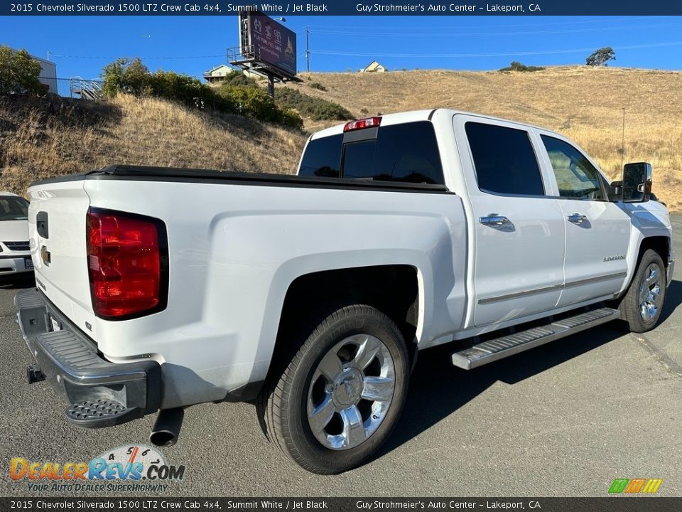 Summit White 2015 Chevrolet Silverado 1500 LTZ Crew Cab 4x4 Photo #6