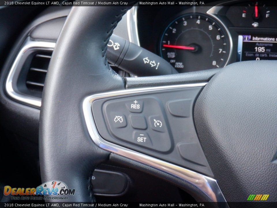 2018 Chevrolet Equinox LT AWD Steering Wheel Photo #28