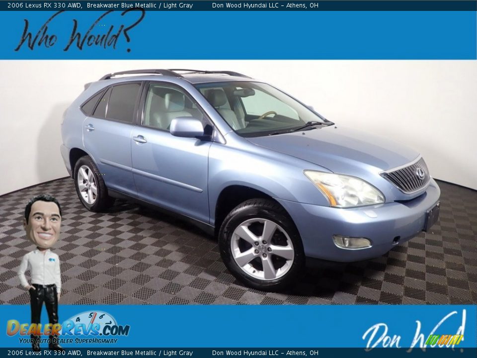 2006 Lexus RX 330 AWD Breakwater Blue Metallic / Light Gray Photo #1