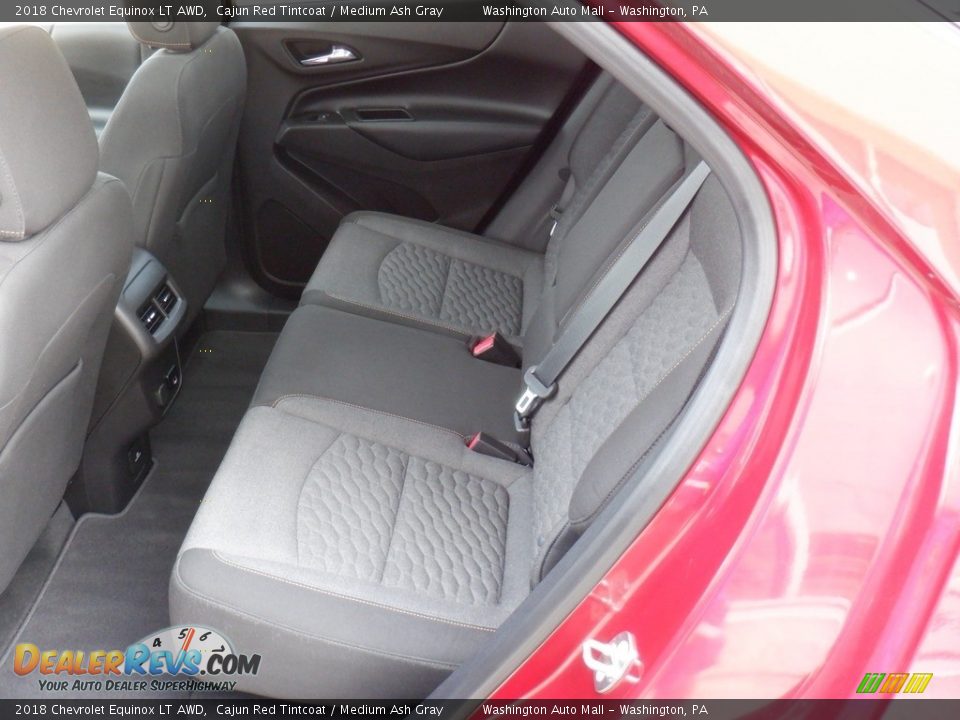 Rear Seat of 2018 Chevrolet Equinox LT AWD Photo #31