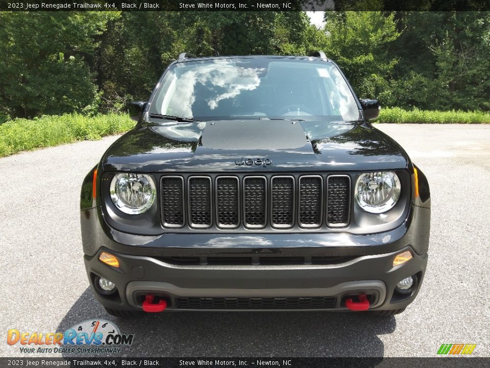 2023 Jeep Renegade Trailhawk 4x4 Black / Black Photo #3