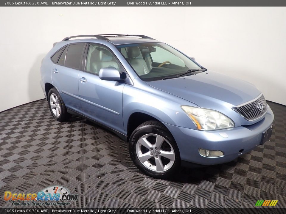 2006 Lexus RX 330 AWD Breakwater Blue Metallic / Light Gray Photo #6