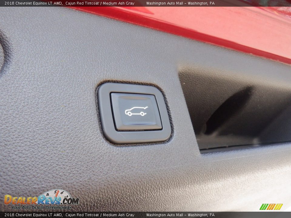 2018 Chevrolet Equinox LT AWD Cajun Red Tintcoat / Medium Ash Gray Photo #34