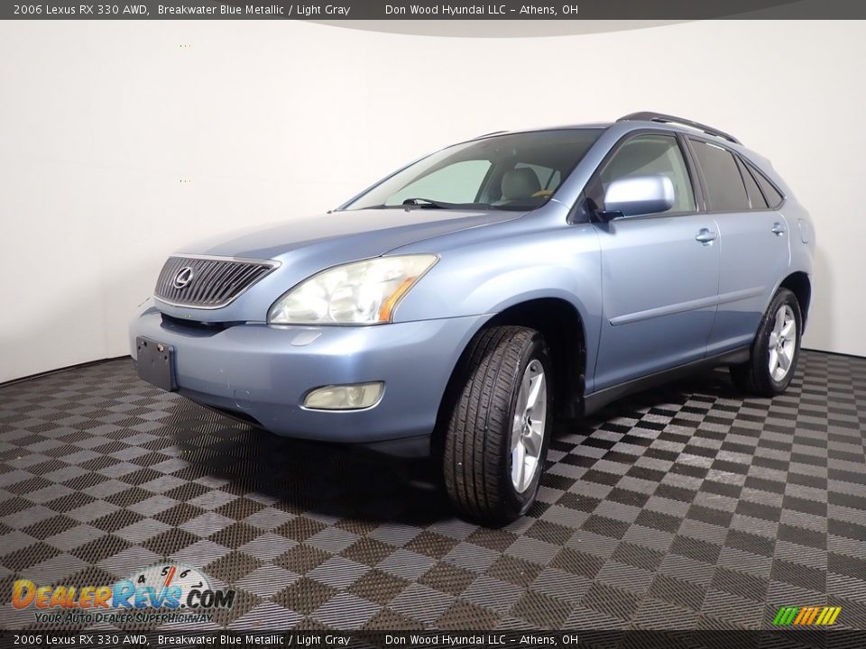 2006 Lexus RX 330 AWD Breakwater Blue Metallic / Light Gray Photo #10