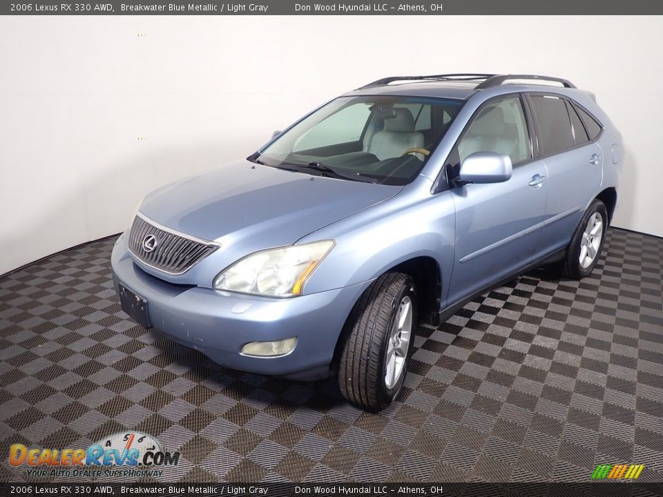 2006 Lexus RX 330 AWD Breakwater Blue Metallic / Light Gray Photo #11