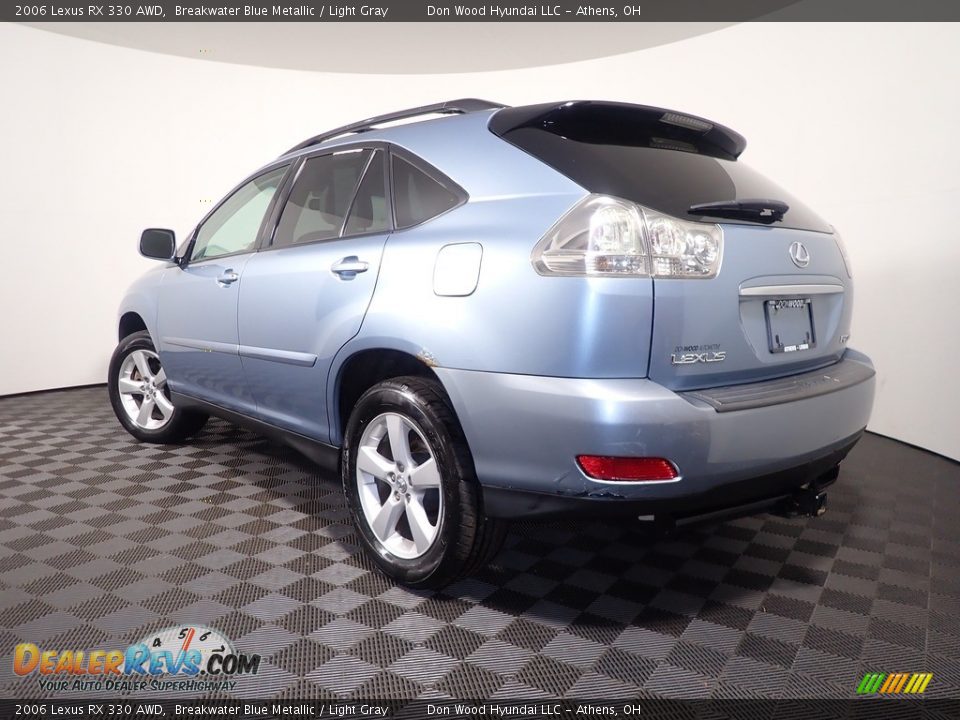 2006 Lexus RX 330 AWD Breakwater Blue Metallic / Light Gray Photo #12