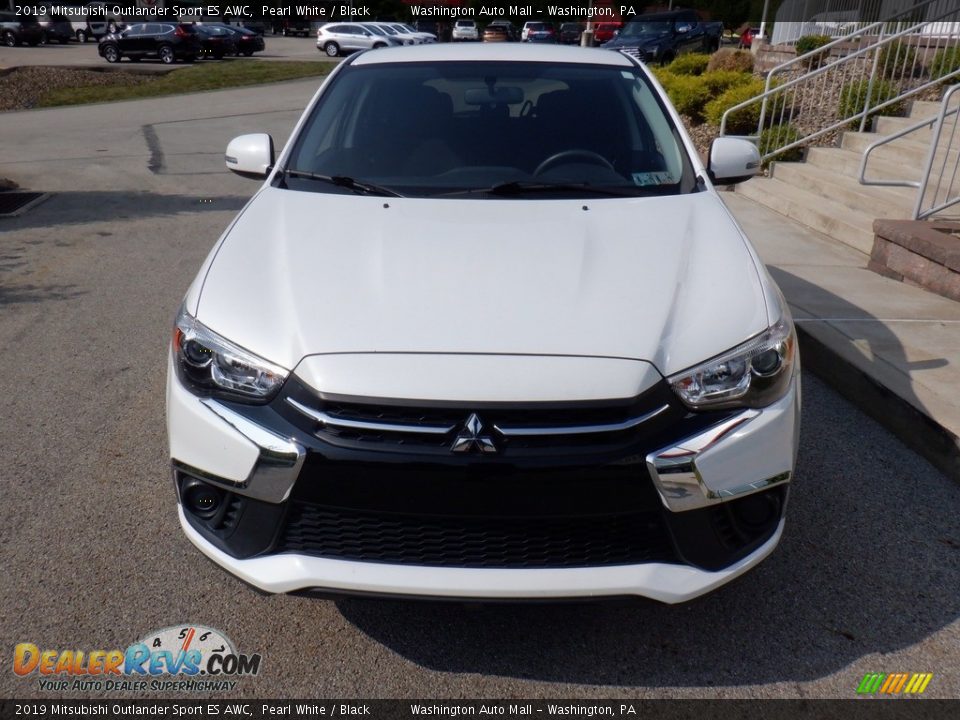 2019 Mitsubishi Outlander Sport ES AWC Pearl White / Black Photo #10