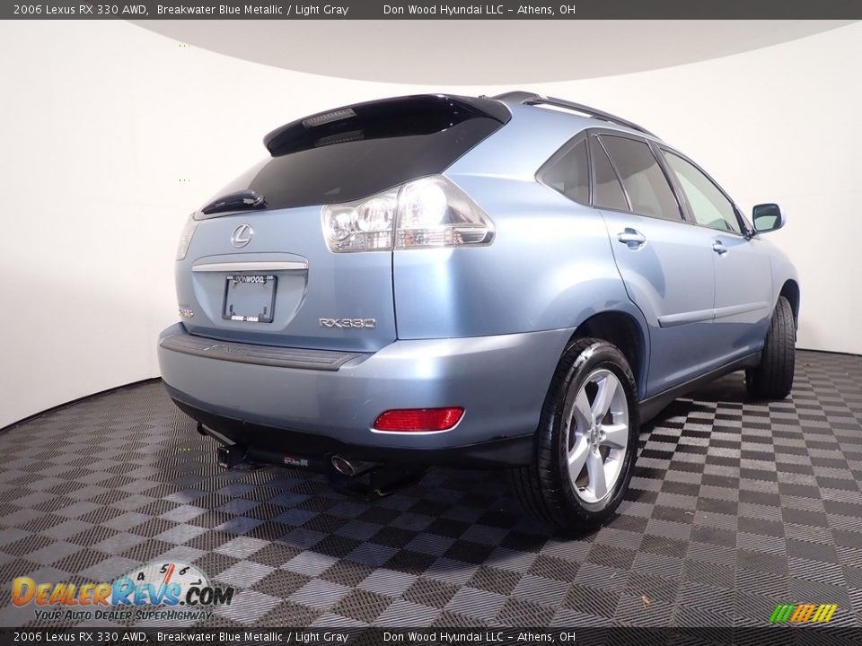 2006 Lexus RX 330 AWD Breakwater Blue Metallic / Light Gray Photo #18