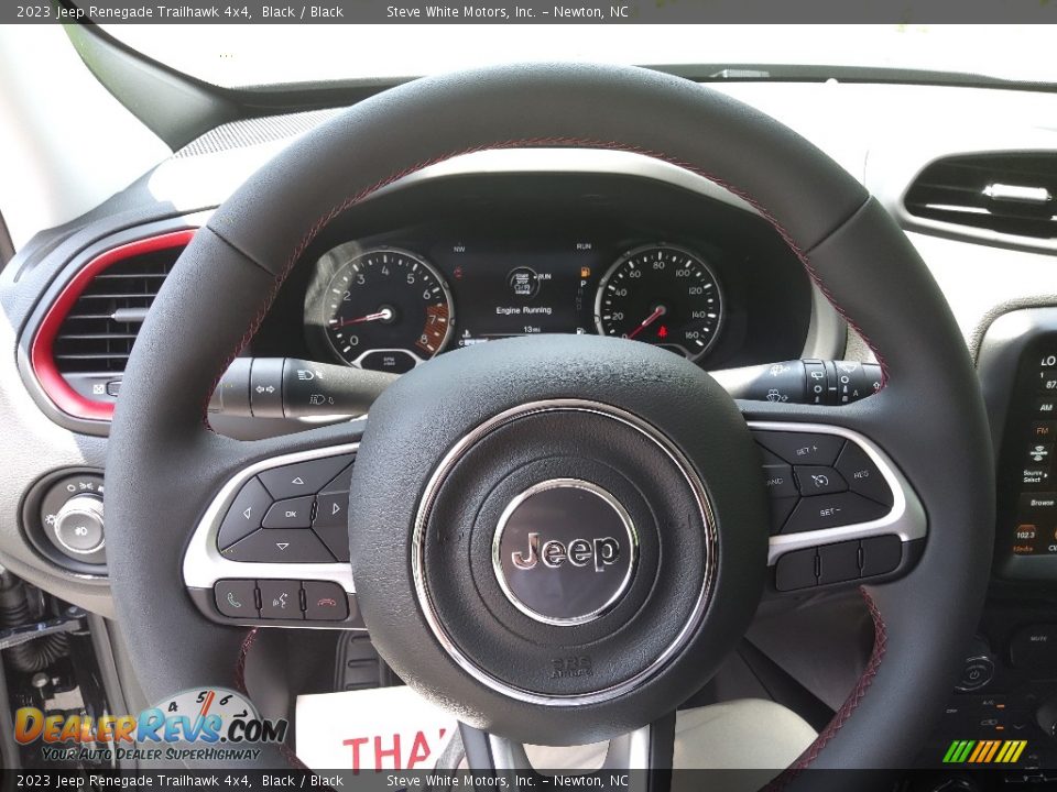 2023 Jeep Renegade Trailhawk 4x4 Steering Wheel Photo #21