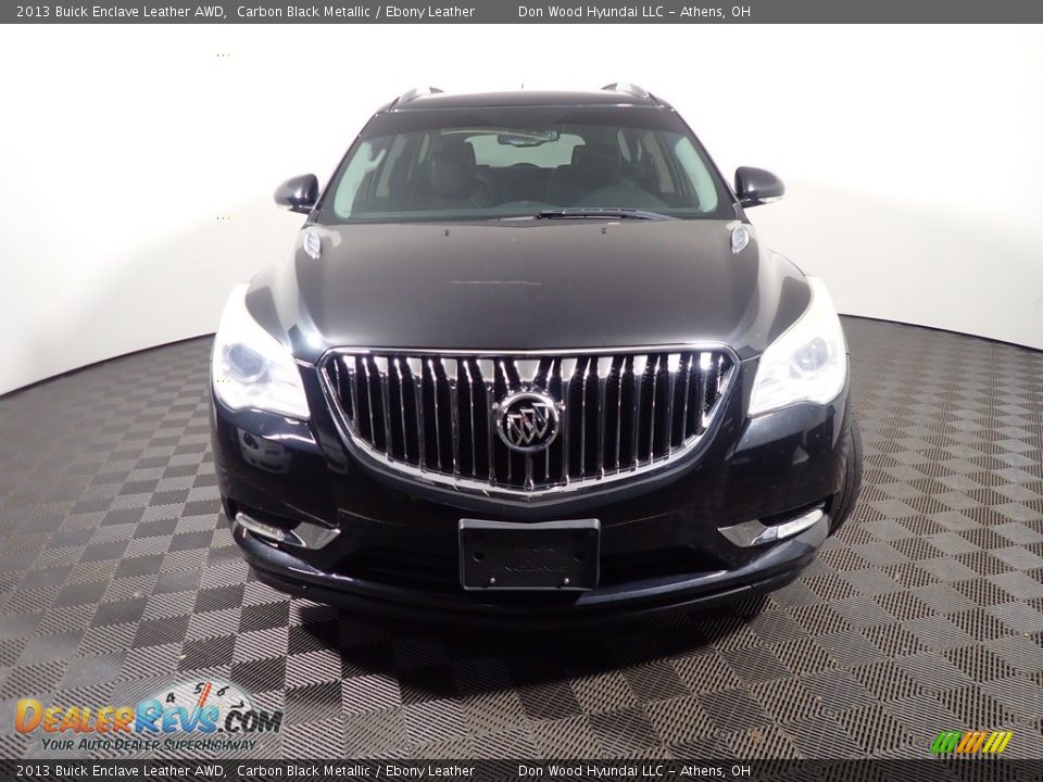 2013 Buick Enclave Leather AWD Carbon Black Metallic / Ebony Leather Photo #10