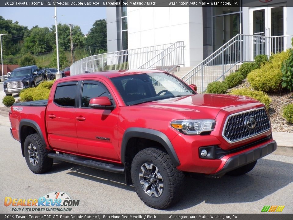 2019 Toyota Tacoma TRD Off-Road Double Cab 4x4 Barcelona Red Metallic / Black Photo #1