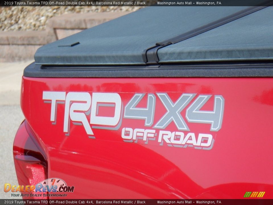 2019 Toyota Tacoma TRD Off-Road Double Cab 4x4 Barcelona Red Metallic / Black Photo #16