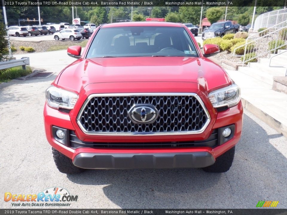 2019 Toyota Tacoma TRD Off-Road Double Cab 4x4 Barcelona Red Metallic / Black Photo #17