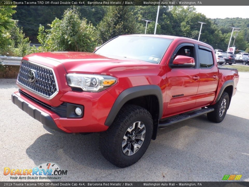 2019 Toyota Tacoma TRD Off-Road Double Cab 4x4 Barcelona Red Metallic / Black Photo #18