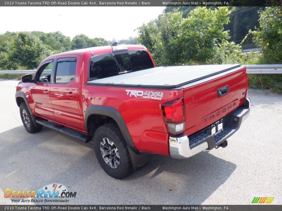 2019 Toyota Tacoma TRD Off-Road Double Cab 4x4 Barcelona Red Metallic / Black Photo #20