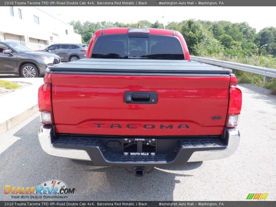 2019 Toyota Tacoma TRD Off-Road Double Cab 4x4 Barcelona Red Metallic / Black Photo #21